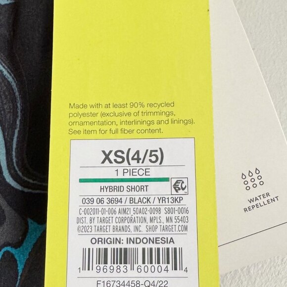 NEW All In Motion Boys' Hybrid Shorts Size XS (4/5) - Picture 4 of 5